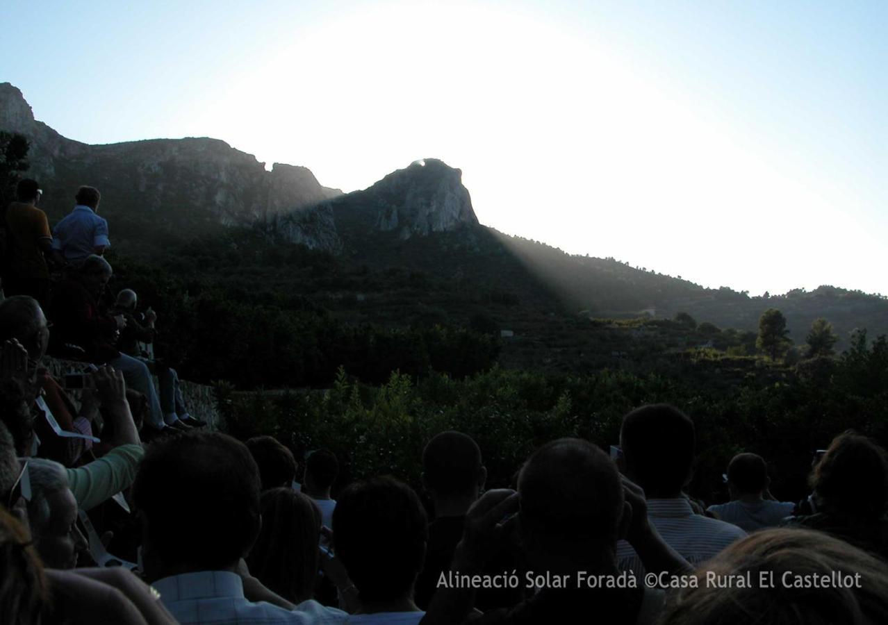 Buhardilla Rústica en la Vall de Gallinera Aparthotel Patró Esterno foto